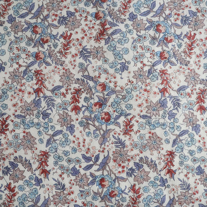 LIBERTY フランダースリネン「セルリア」ブラウンレッド