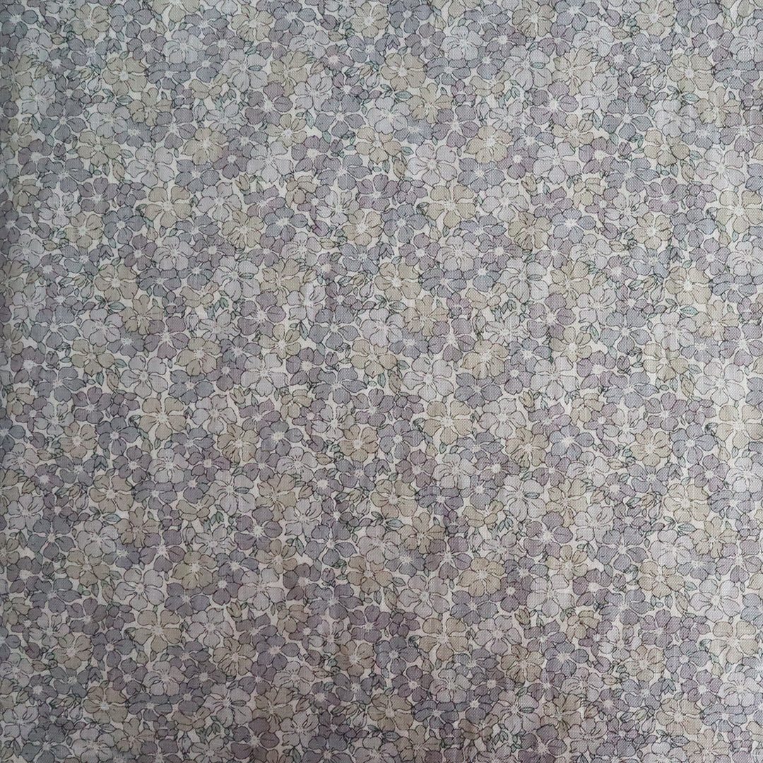 LIBERTY フランダースリネン「セイディ・ローズ」グレー