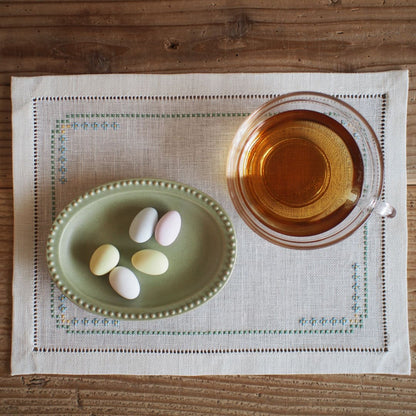 ヘムかがりのティーマット