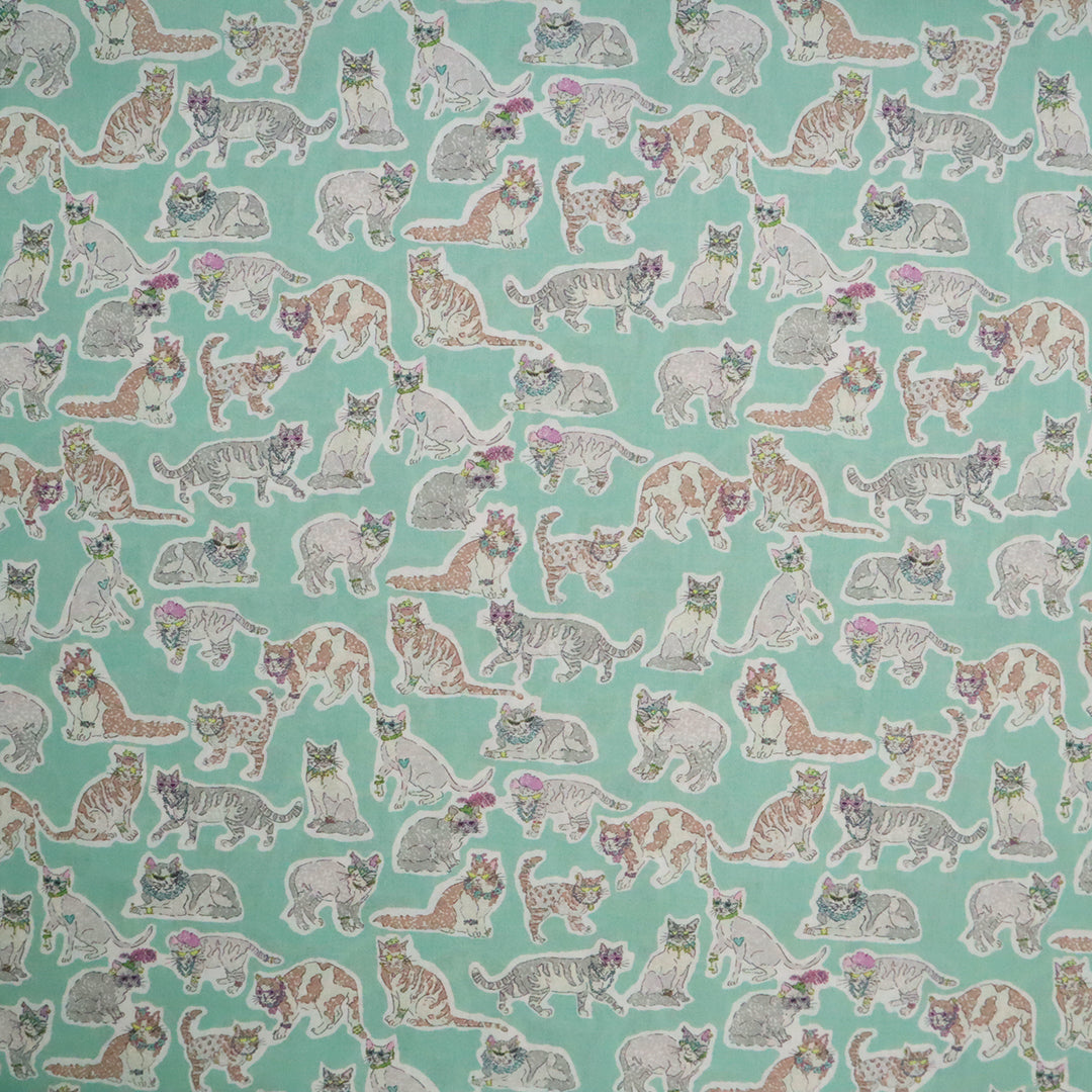 LIBERTY FABRICS「ウィロビー・ミューズ」グリーン