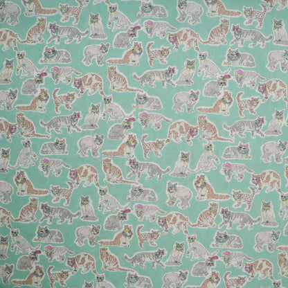 LIBERTY FABRICS「ウィロビー・ミューズ」グリーン