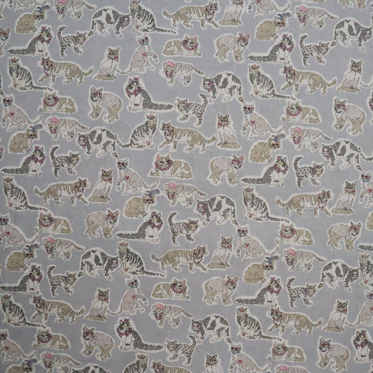 LIBERTY FABRICS「ウィロビー・ミューズ」グレー