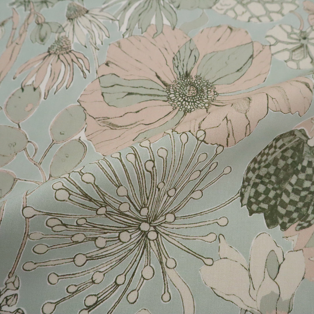 LIBERTY FABRICS「ムーンライト・ガーデン」グリーン