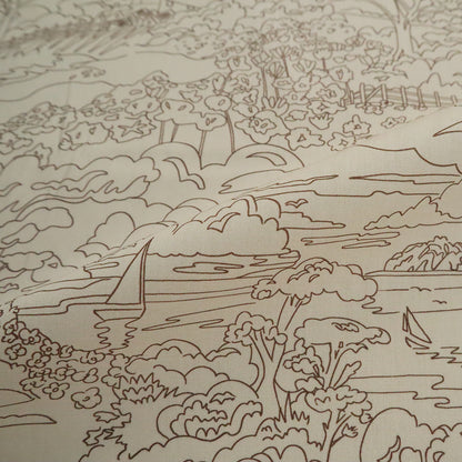 LIBERTY FABRICS「シーサイド・ランブル」クリーム