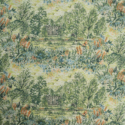 LIBERTY FABRICS「グレンコット･ハウス」グリーン