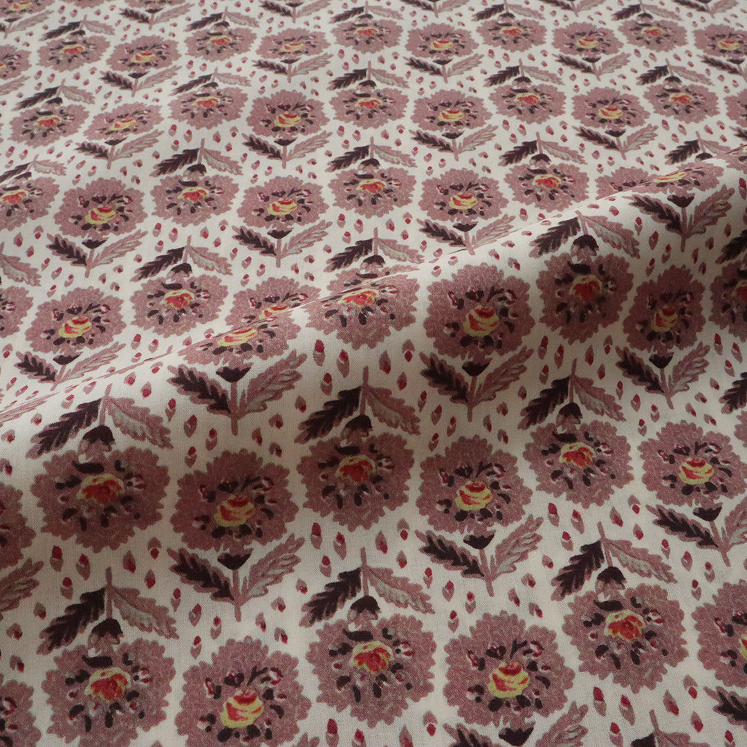 LIBERTY FABRICS　「ローズマリー・パス」ピンク