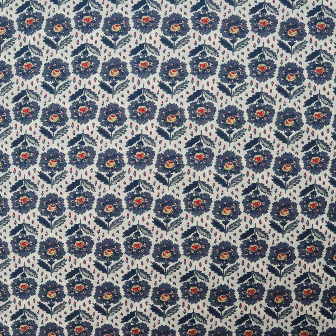 LIBERTY FABRICS　「ローズマリー・パス」ネイビー