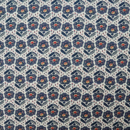 LIBERTY FABRICS　「ローズマリー・パス」ネイビー