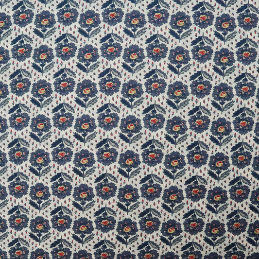 LIBERTY FABRICS　「ローズマリー・パス」ネイビー