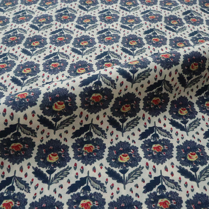 LIBERTY FABRICS　「ローズマリー・パス」ネイビー