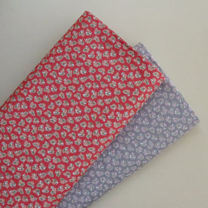 LIBERTY FABRICS　「プリティ・ペア」レッド