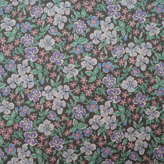 LIBERTY FABRICS　「セドン・フラワーズ」バイオレット