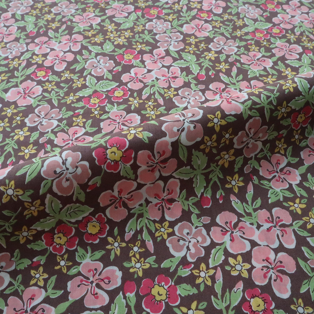 LIBERTY FABRICS　「セドン・フラワーズ」ピンク