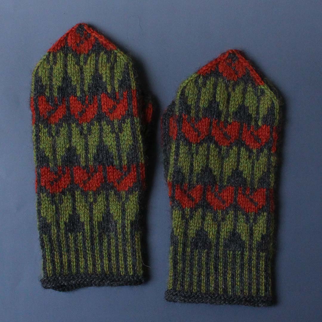 チューリップミトン キット／パターン