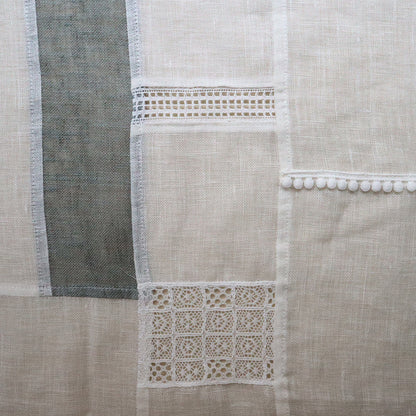 透けるリネンのパッチワーククロスキット