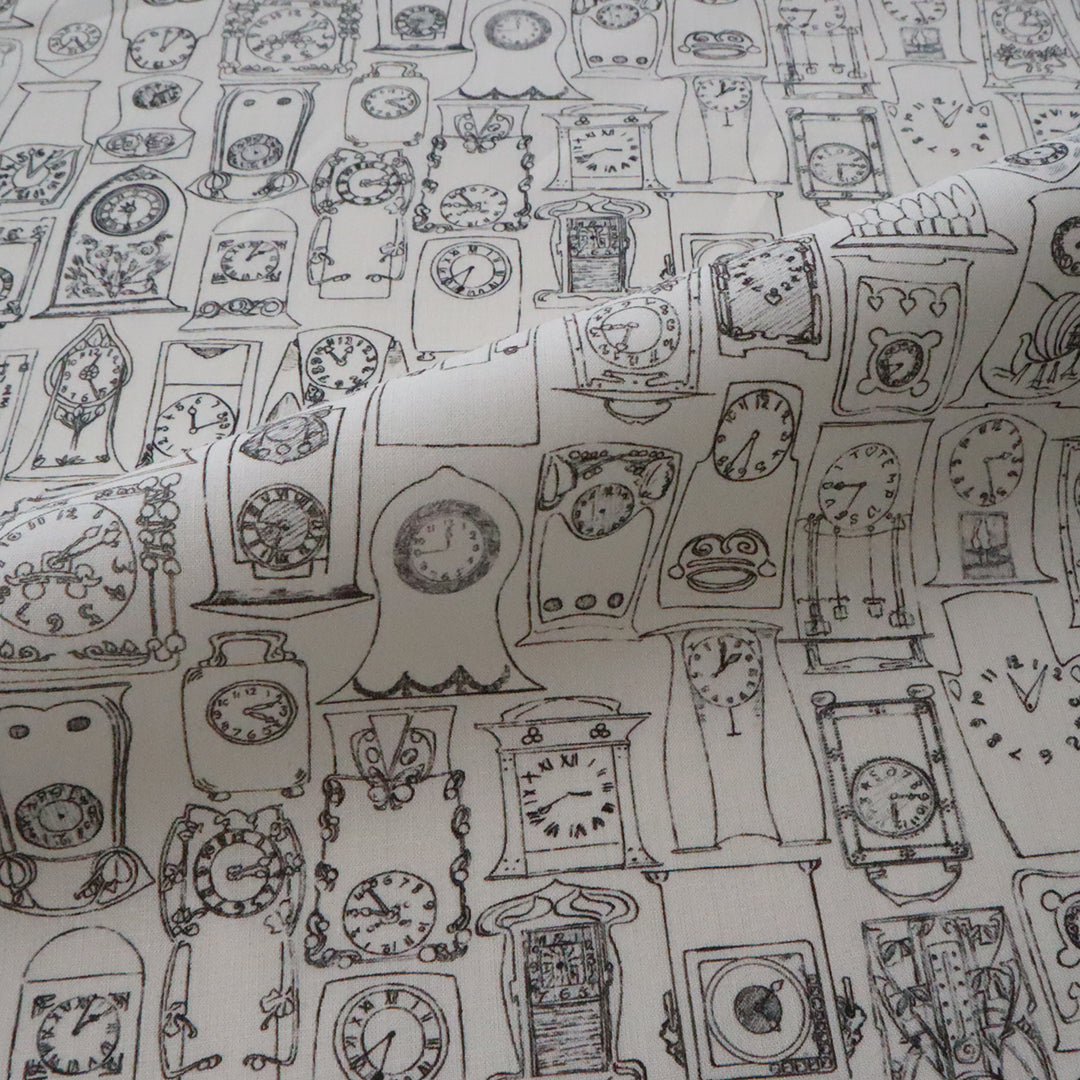 LIBERTY FABRICS　「ティック・トック」ブラック