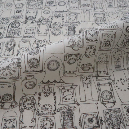 LIBERTY FABRICS　「ティック・トック」ブラック