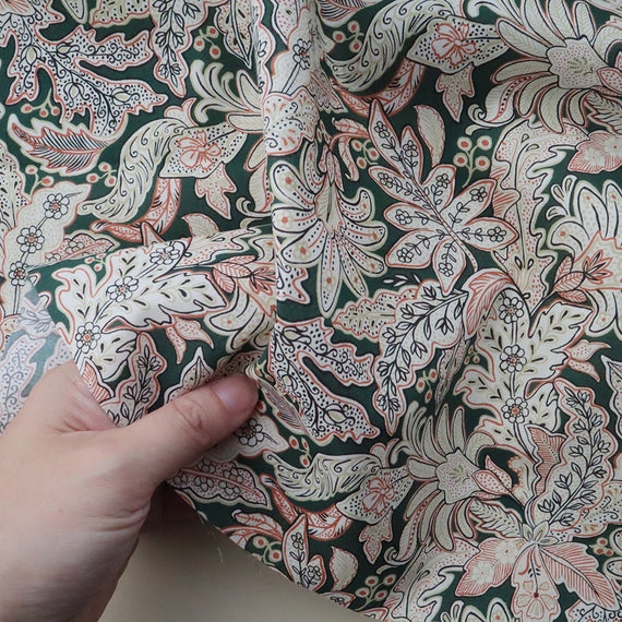LIBERTY FABRICS　「 エンツォ・アントニオ 」グリーン