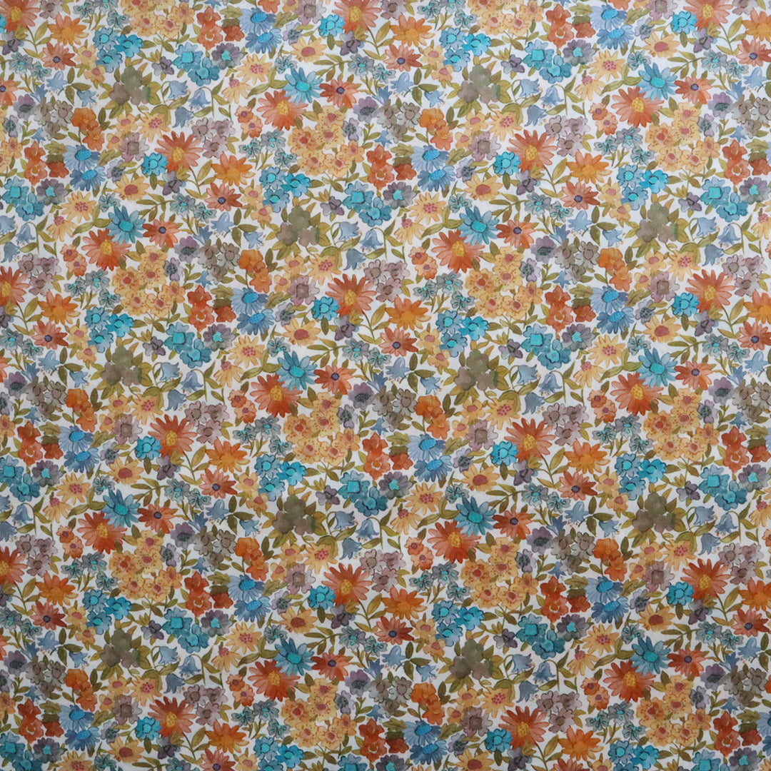 LIBERTY FABRICS　「 サンドラ・スプリング 」オレンジ