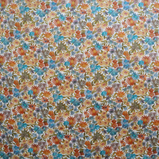 LIBERTY FABRICS　「 サンドラ・スプリング 」オレンジ