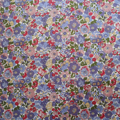 LIBERTY FABRICS　「ネル、アニー＆メイ」パープル