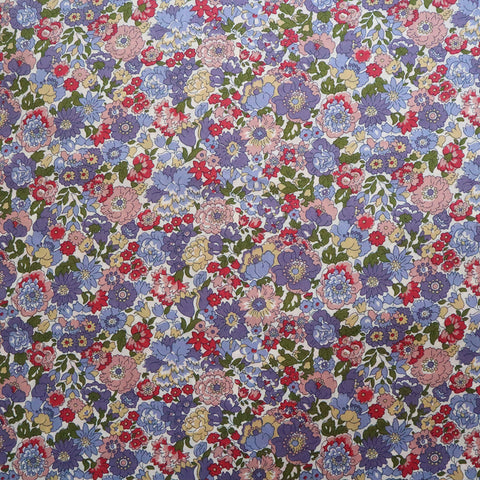 LIBERTY FABRICS　「ネル、アニー＆メイ」パープル