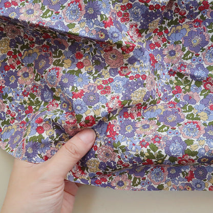 LIBERTY FABRICS　「ネル、アニー＆メイ」パープル