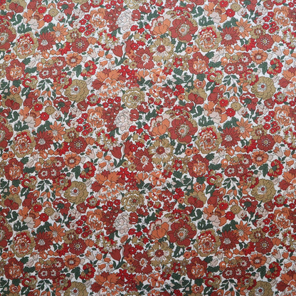 LIBERTY FABRICS　「ネル、アニー＆メイ」レッド
