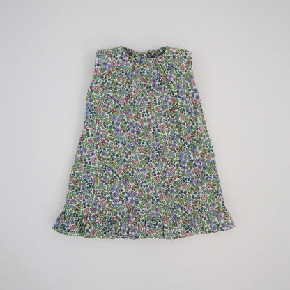 花柄のワンピース