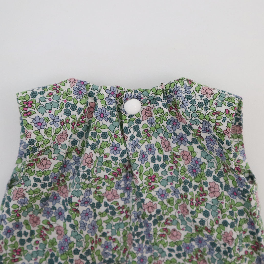 【材料セット】クゥクゥの着せ替え　花柄のワンピースとカシュクールワンピース