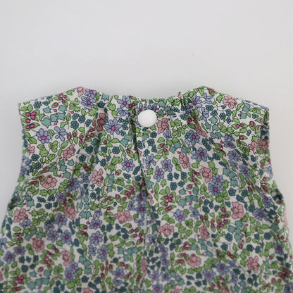 【材料セット】クゥクゥの着せ替え　花柄のワンピースとカシュクールワンピース