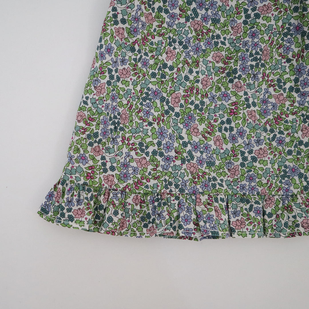 【材料セット】クゥクゥの着せ替え　花柄のワンピースとカシュクールワンピース