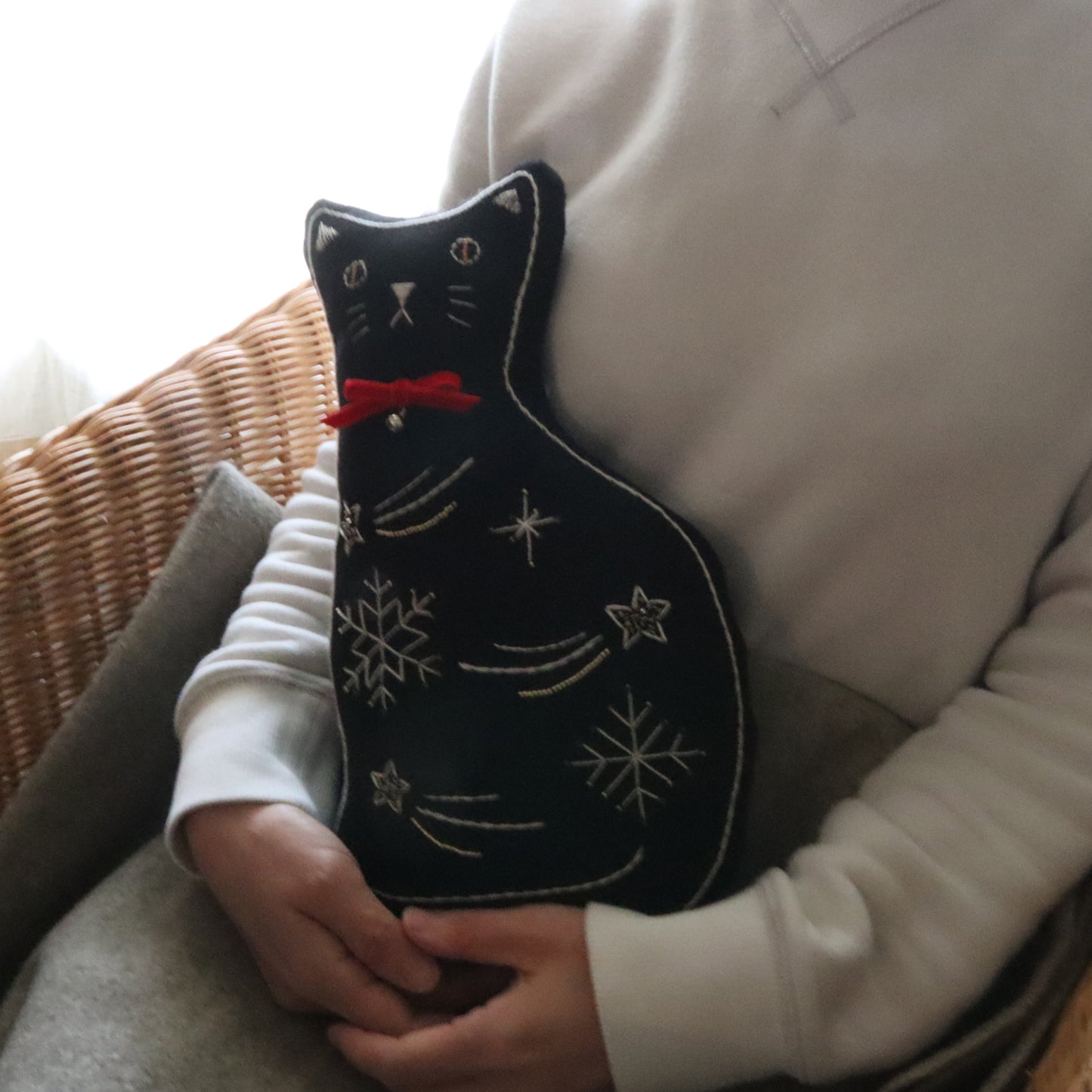 くろねこクッション キット