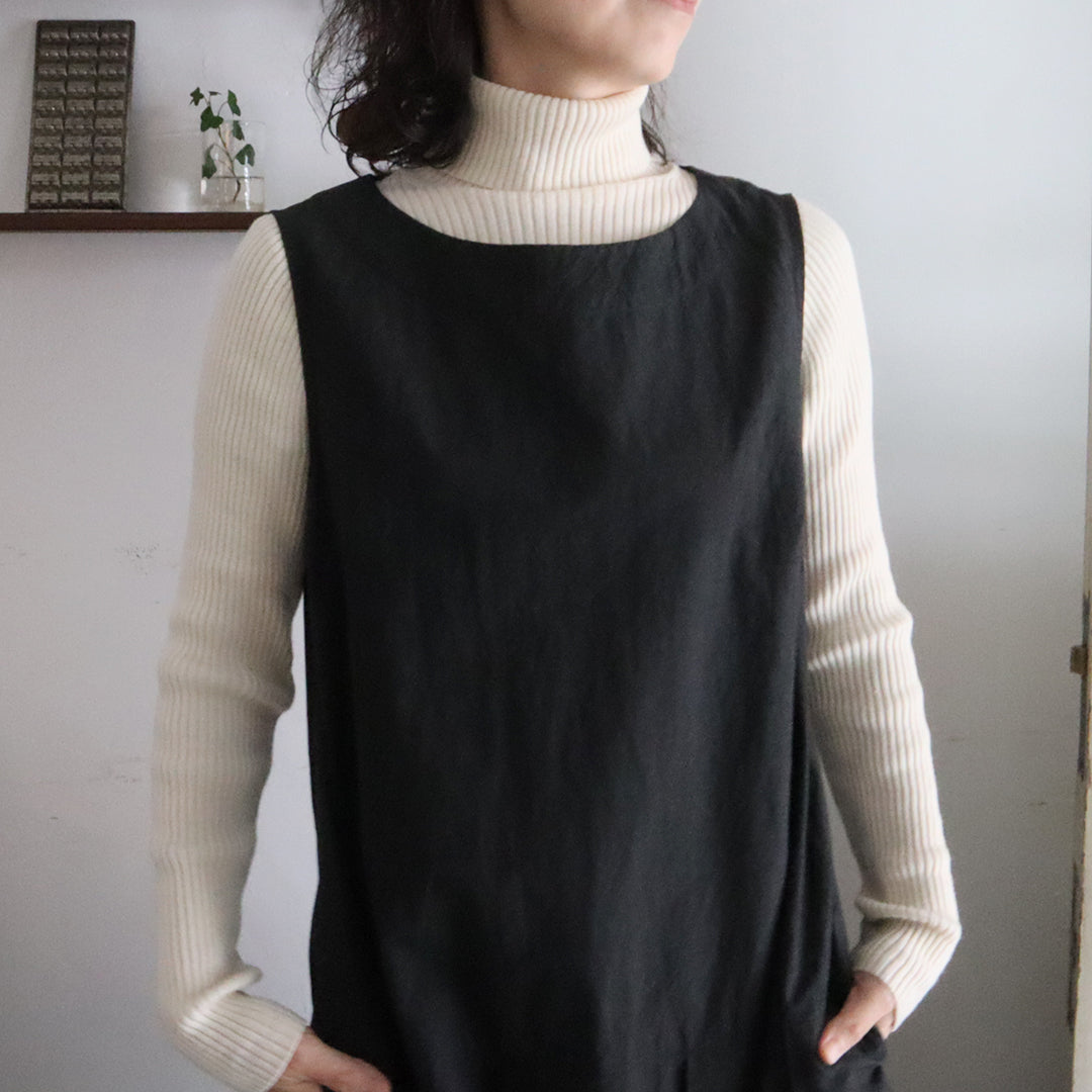 ニットと合わせて