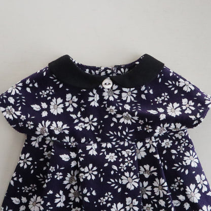 新作【材料セット】 丸襟のワンピースとストラップシューズ