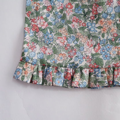 新作【材料セット】クゥクゥの着せ替え　花柄のワンピースとカシュクールワンピース