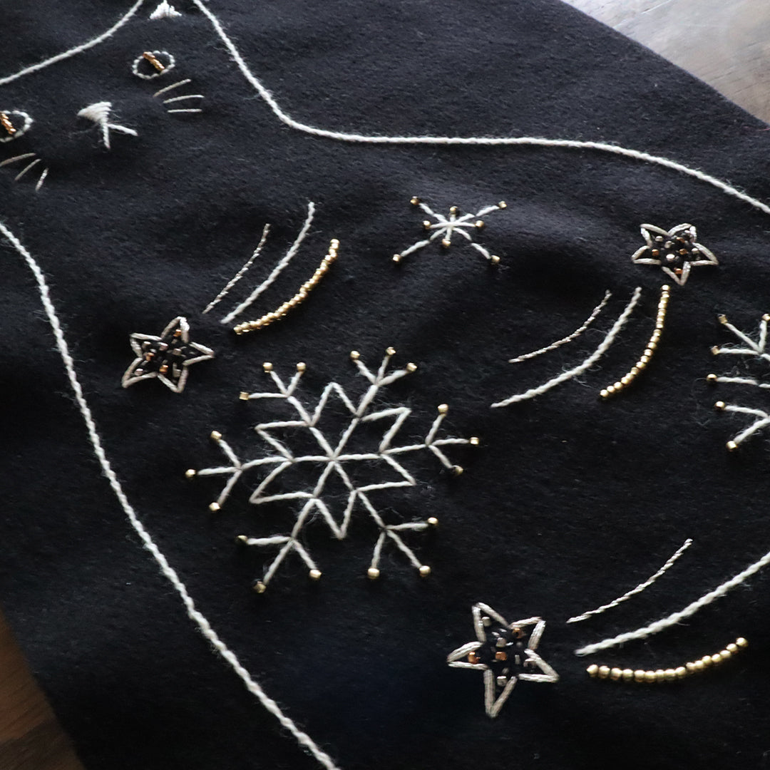 くろねこクッション キット