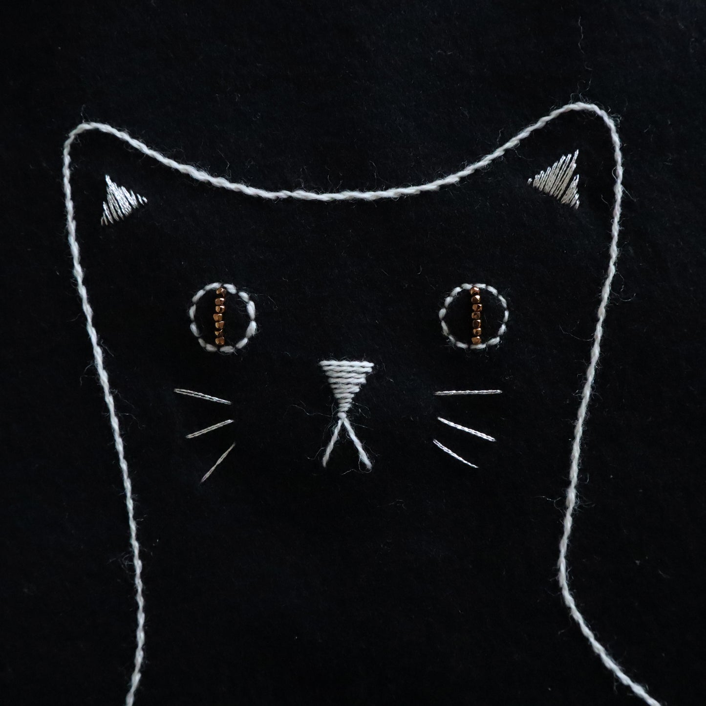 くろねこクッション キット