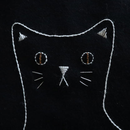 くろねこクッション キット