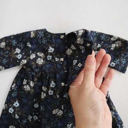 新作【キット】クゥクゥの着せ替え材料セット ケープとギャザーワンピース（説明書付き）