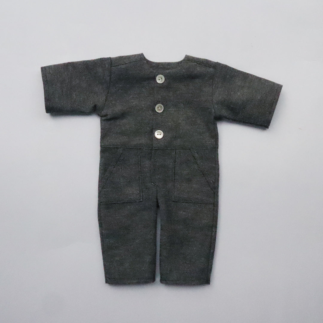 新作【キット】クゥクゥとフラクシィ着せ替え材料セット オールインワンとエプロン（説明書付き）