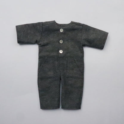 新作【キット】クゥクゥとフラクシィ着せ替え材料セット オールインワンとエプロン（説明書付き）