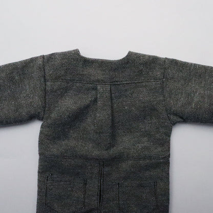 新作【キット】クゥクゥとフラクシィ着せ替え材料セット オールインワンとエプロン（説明書付き）