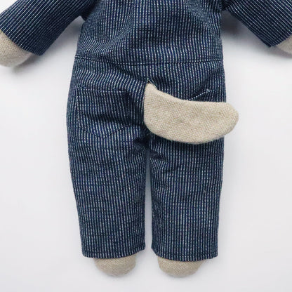 新作【キット】クゥクゥとフラクシィ着せ替え材料セット オールインワンとエプロン（説明書付き）