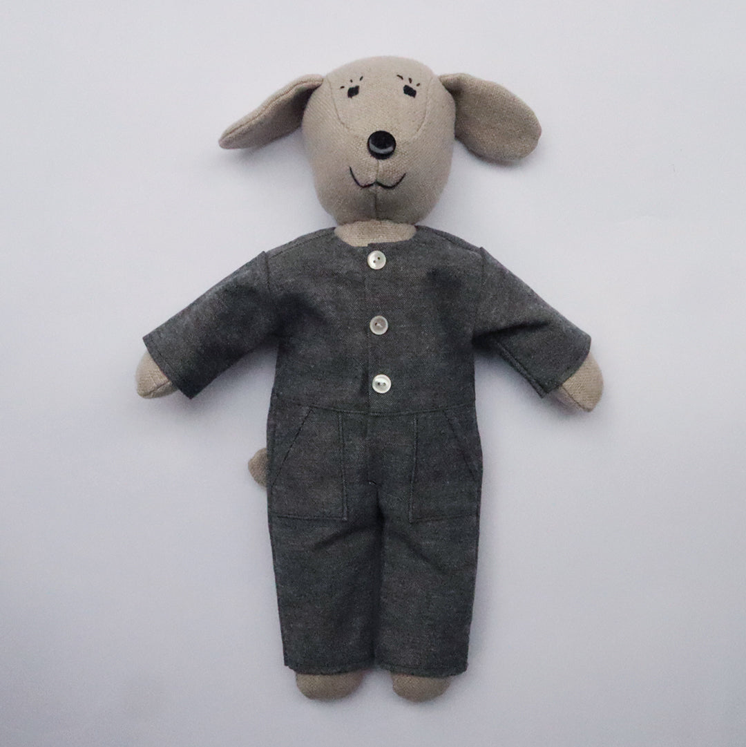 新作【キット】クゥクゥとフラクシィ着せ替え材料セット オールインワンとエプロン（説明書付き）