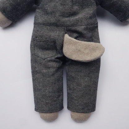 新作【キット】クゥクゥとフラクシィ着せ替え材料セット オールインワンとエプロン（説明書付き）