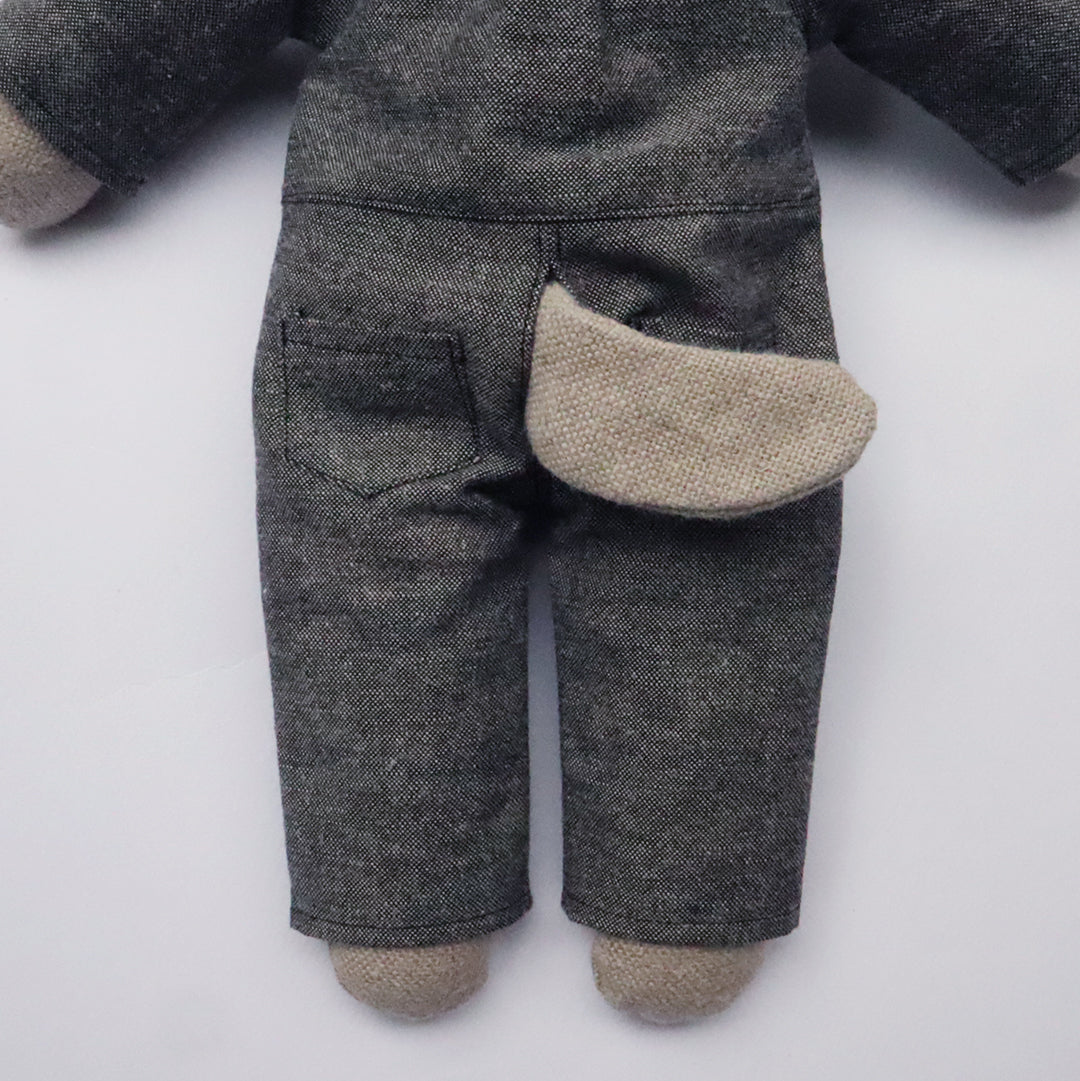 新作【キット】クゥクゥとフラクシィ着せ替え材料セット オールインワンとエプロン（説明書付き）