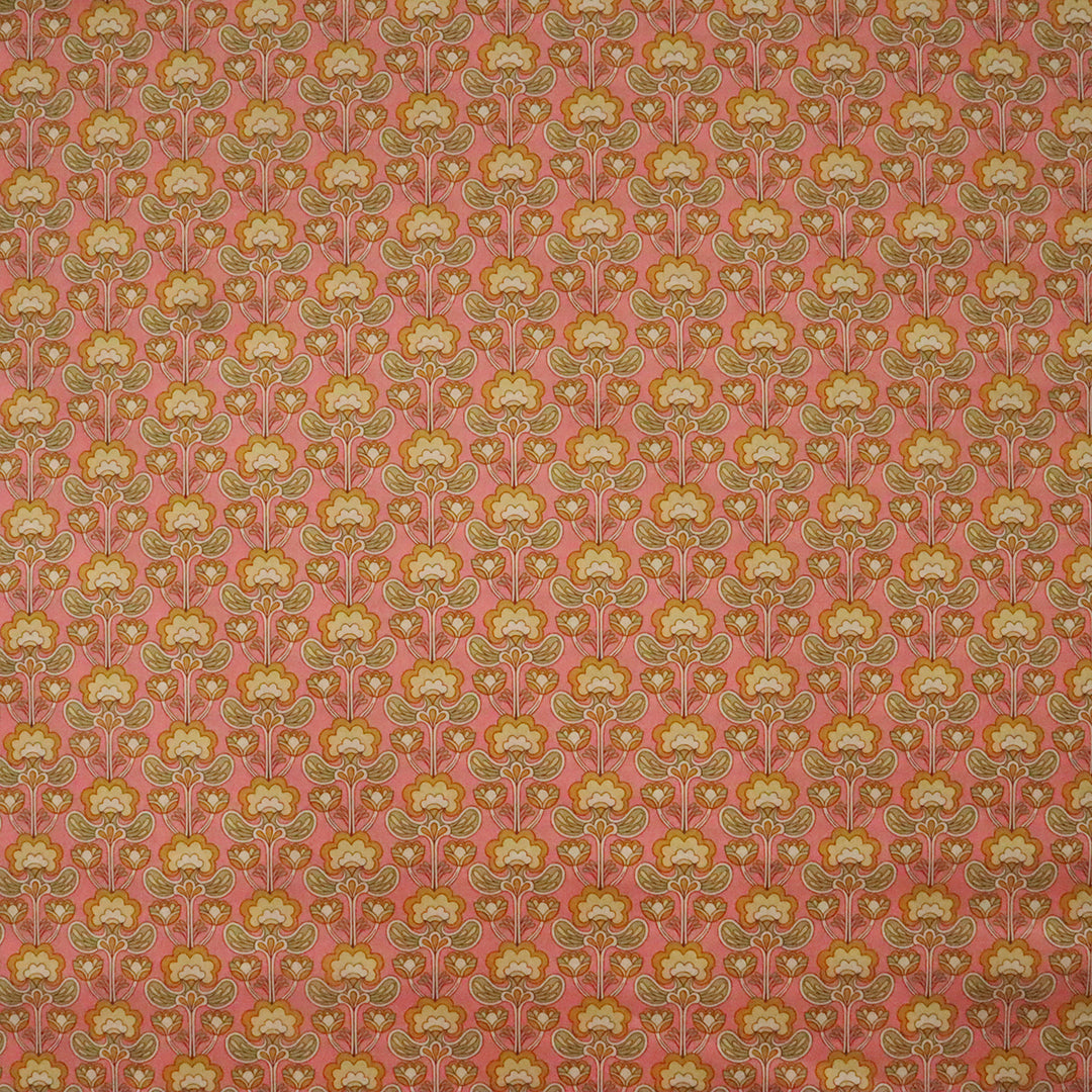 LIBERTY FABRICS　「ピーコック・ポゥジー」ピンク