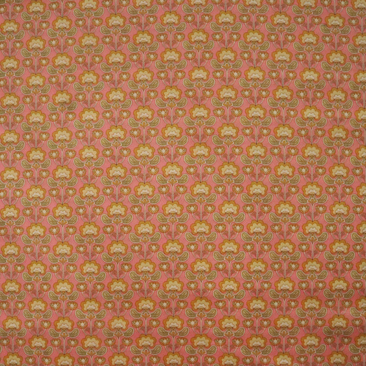 LIBERTY FABRICS　「ピーコック・ポゥジー」ピンク