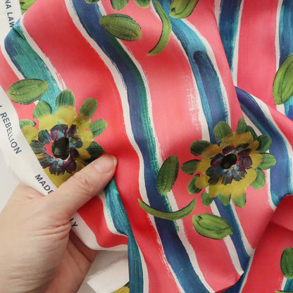 LIBERTY FABRICS　「ボウ」ピンク